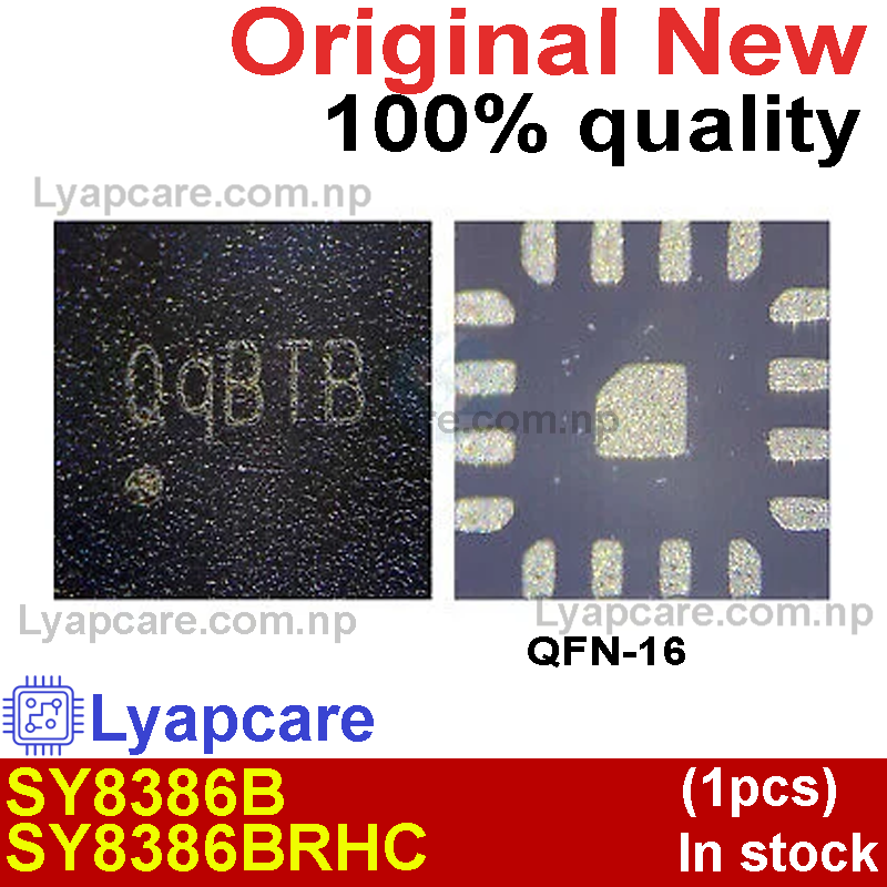 (1piece)100% New SY8386BRHC SY8386B QqAZB QqBTB Q9A.. QrDDA QrFGC Qr… QFN-16
